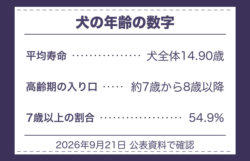ペットの死を数字で見る｜見送る年齢の目安と平均寿命との距離