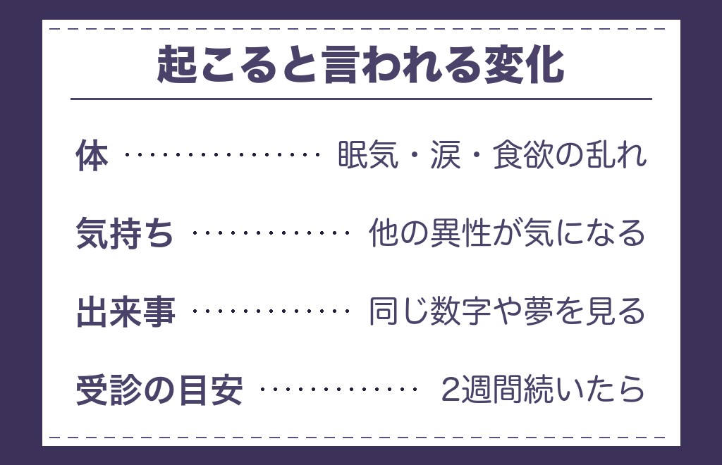 ツインレイのサイレント中に起こると言われる心と体の変化