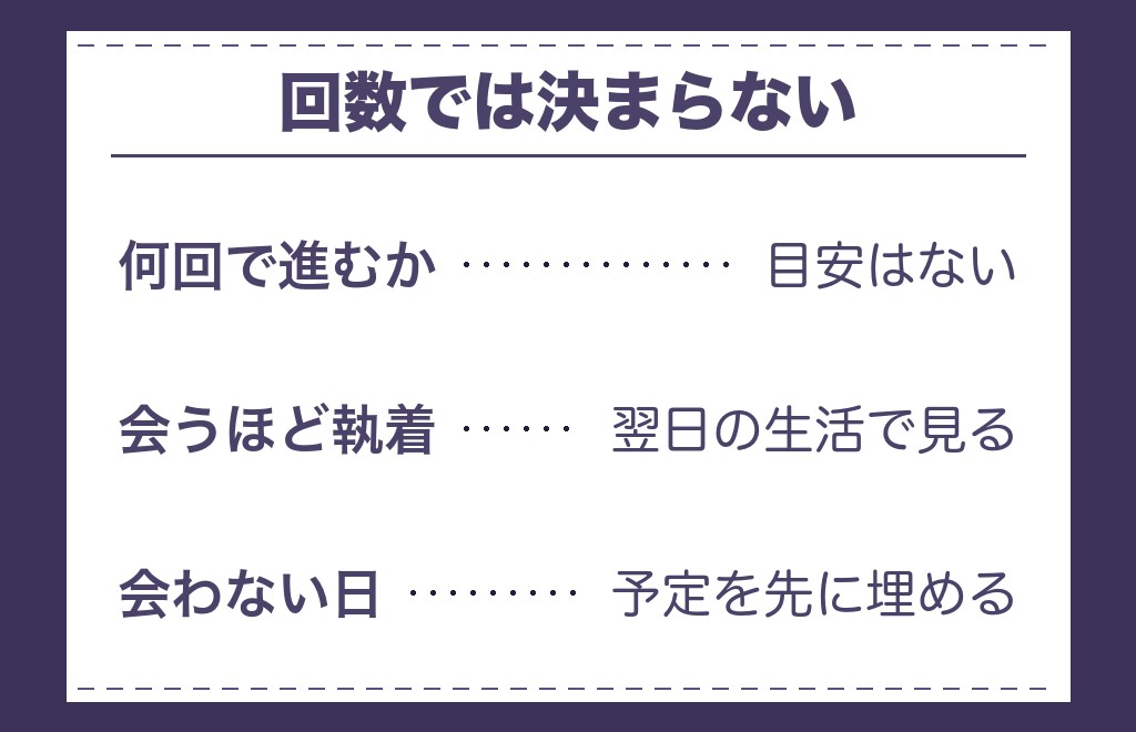 ツインレイは何度も会うとどうなる?会う回数の考え方