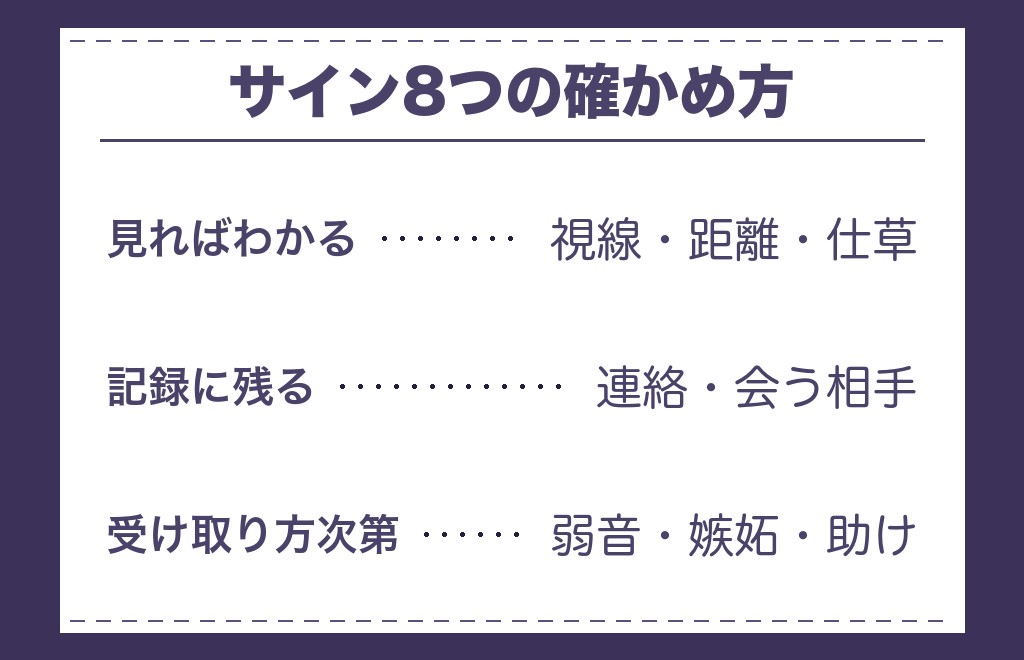 ツインレイ男性が気づいているときのサイン8選