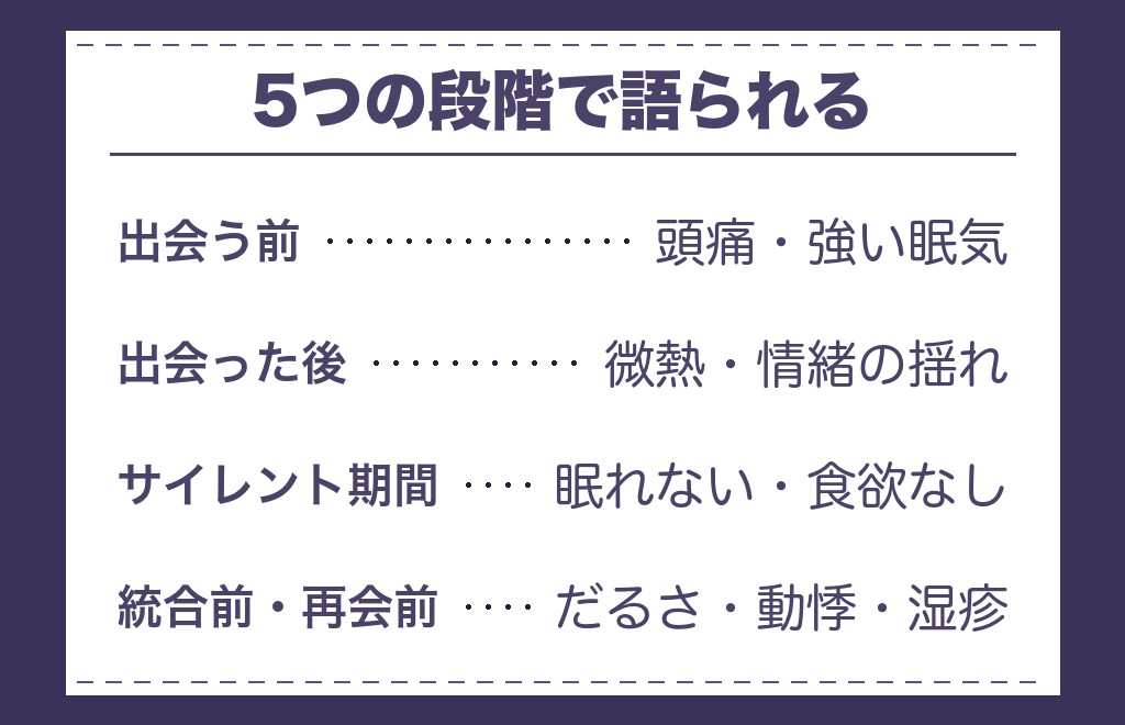ツインレイに出会うと起こる体調不良のタイミング5つ