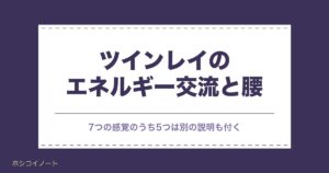 ツインレイのエネルギー交流で腰に出る7つの感覚｜夜中の違いも