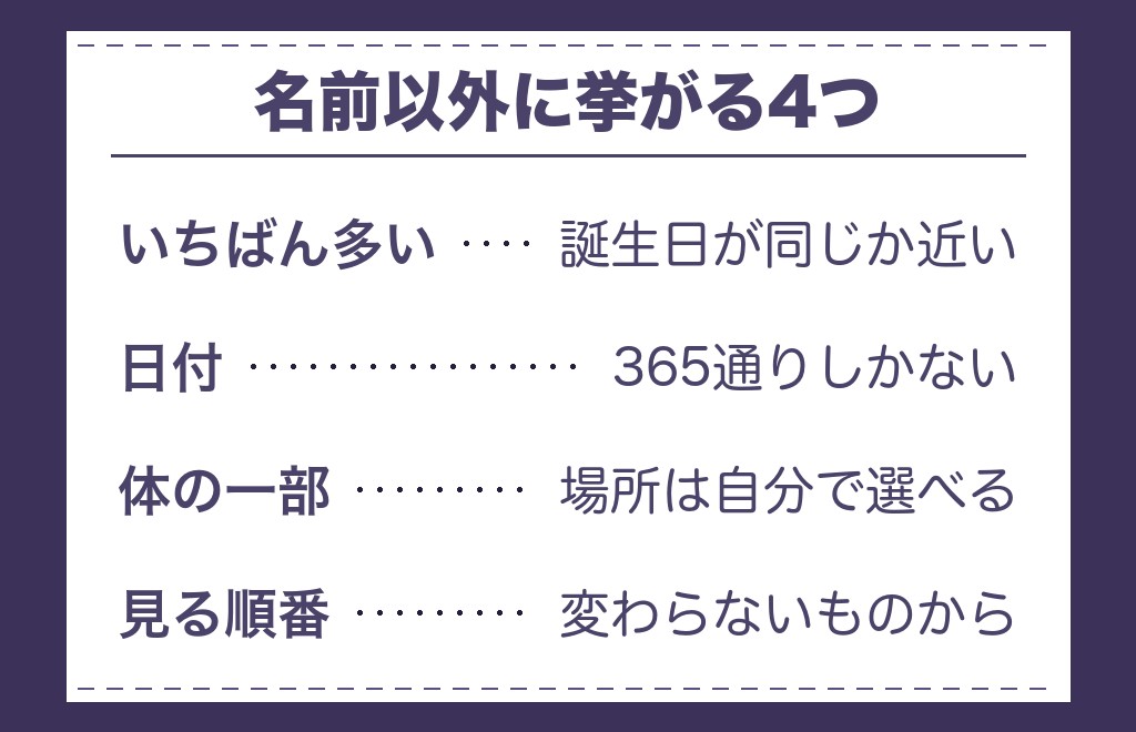 ツインレイの名前以外に挙げられる共通点